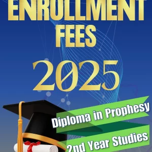 DIPPROP Prophetic Ministry Certificate – 2nd Year Enrollment Fee