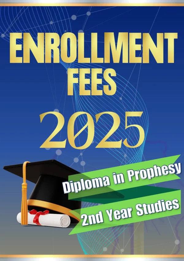 DIPPROP Prophetic Ministry Certificate – 2nd Year Enrollment Fee