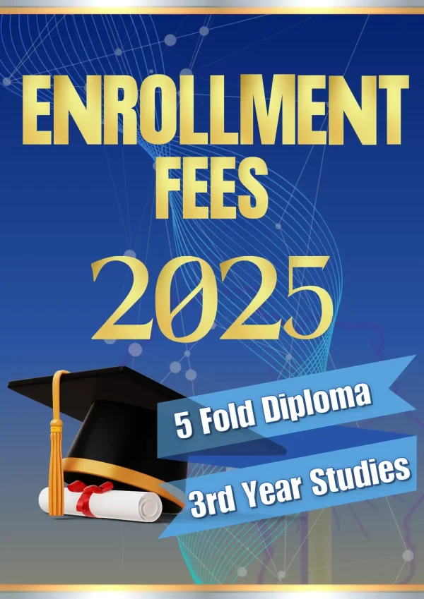 DIPTH Pastoral 5 Fold Ministry Certificate – 3rd Year Enrollment Fee